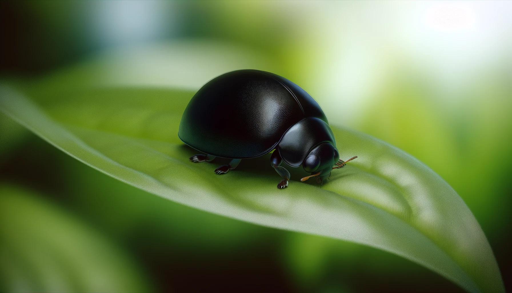 黒いてんとう虫の全て|害虫か益虫かを解明