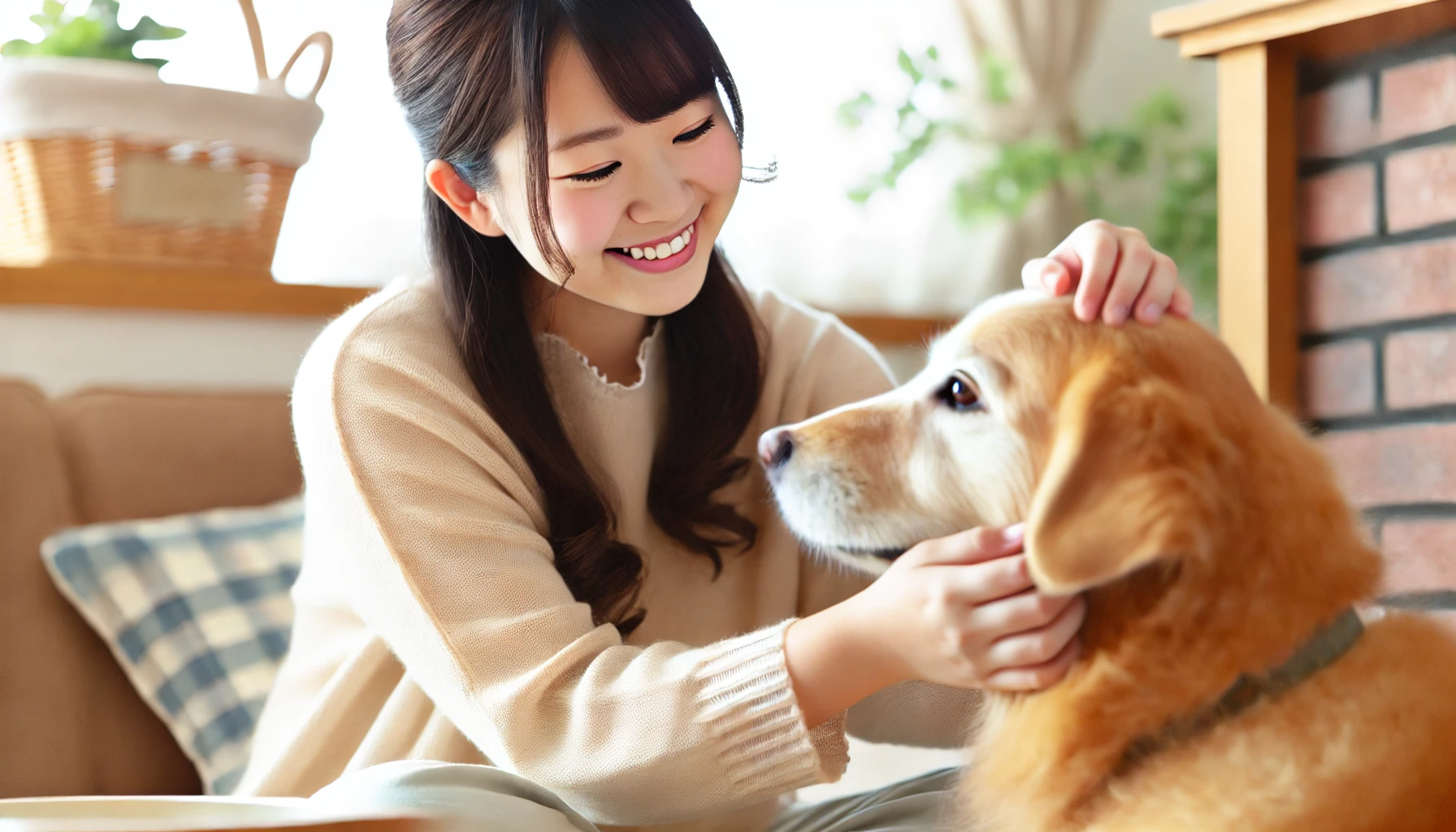 犬に吠えられる人