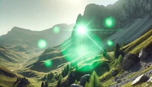 なぜスマホ写真に緑の光が映るのか?科学と霊的解釈を解明